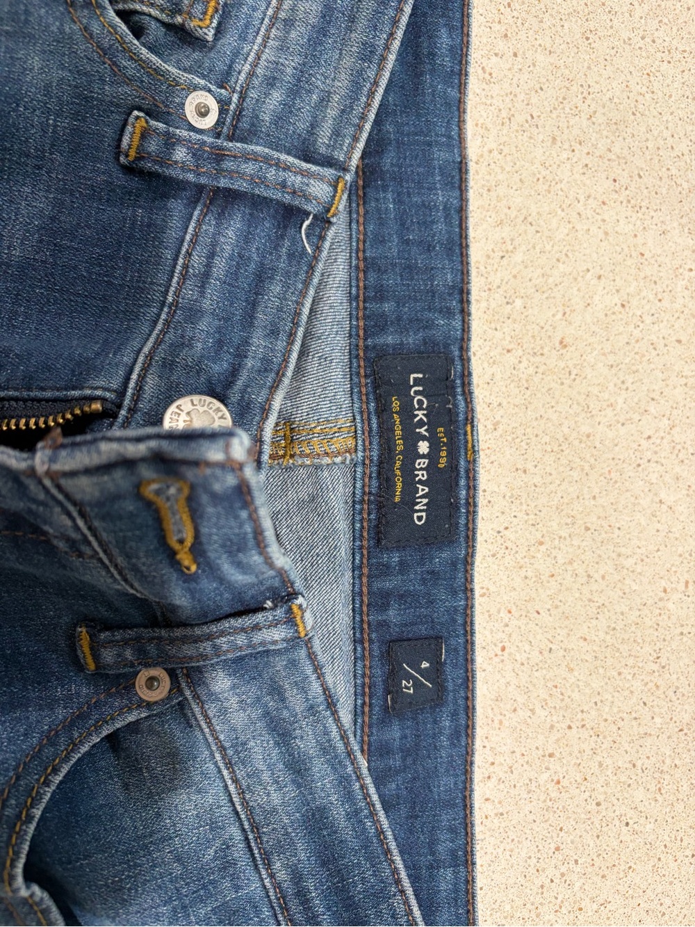 Lucky Brand Women's Blue Denim Jeans